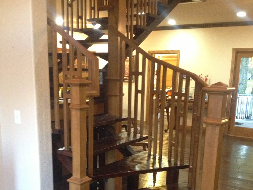 unique accent staircase