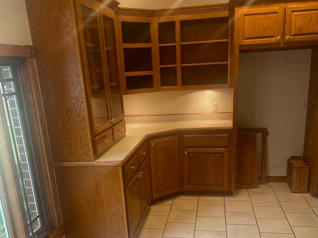 Kitchen before remodel