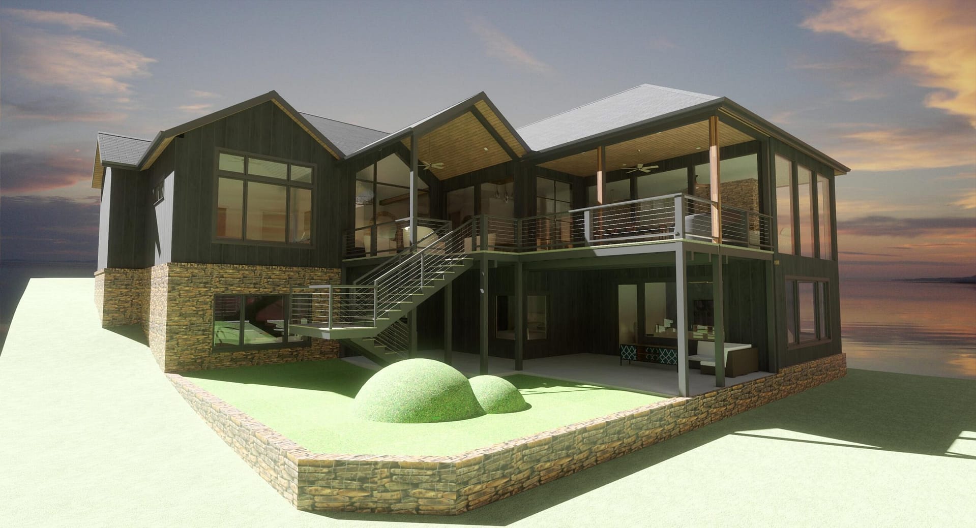 Samples Exterior Back Render 1